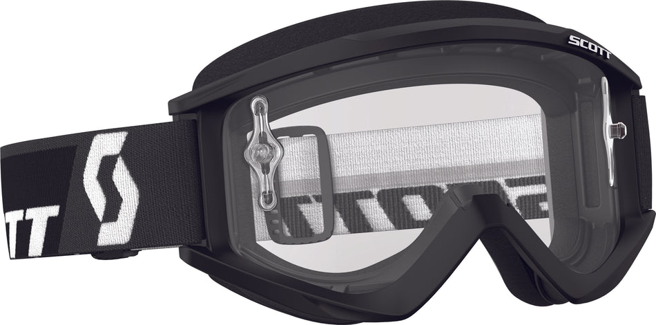 SCOTT Recoil Xi Goggle Black W/Clear Lens 246485-0001113