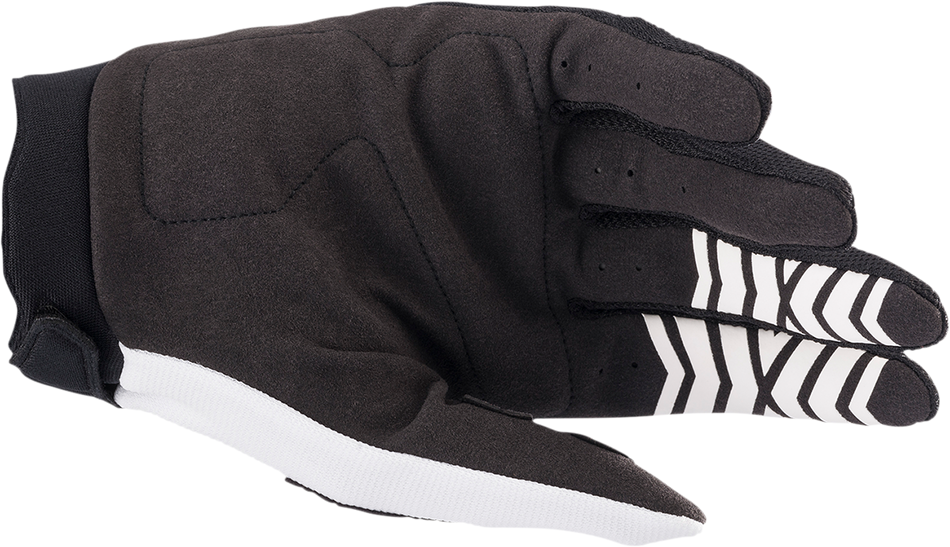 ALPINESTARS Full Bore Gloves - White/Black - XL 3563622-21-XL