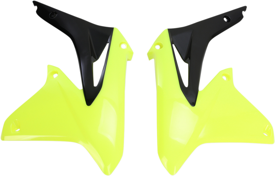 ACERBIS Radiator Shrouds - Fluorescent Yellow/Black 2113865137