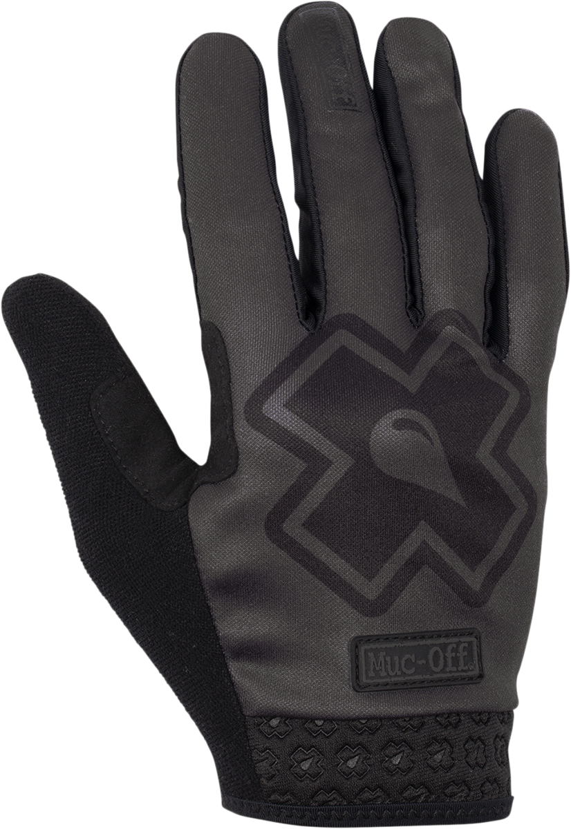 MUC-OFF USA MTB/MX Rider Gloves - Gray - Medium 20496