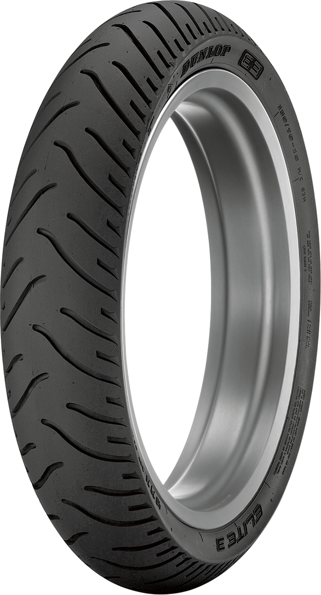 Neumático DUNLOP - Elite® 3 - Delantero - 120/70R21 - 62V 45091445 