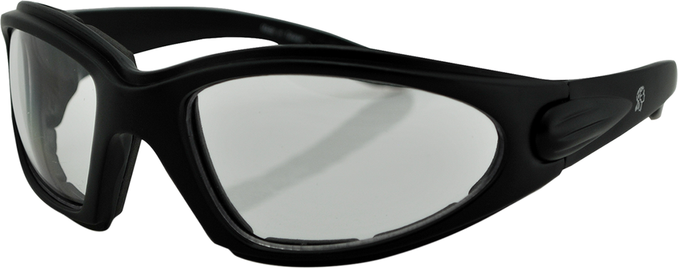 ZAN HEADGEAR Texas Sunglasses - Black - Clear EZTX001C