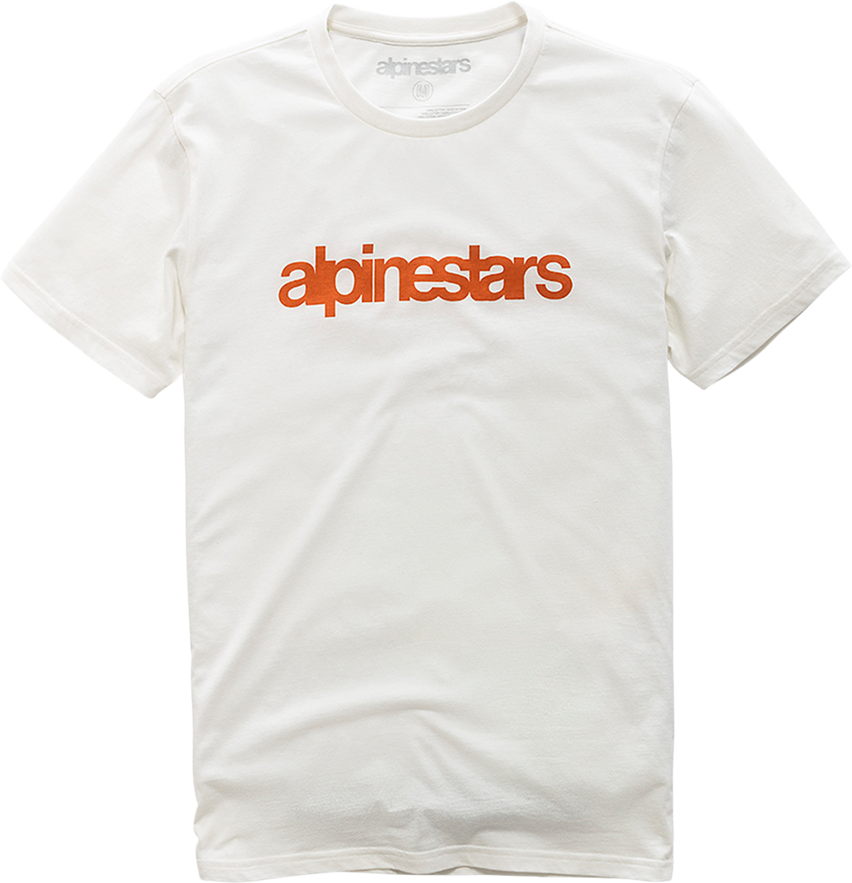 Camiseta ALPINESTARS Heritage Word - Natural - Grande 121073006224L 