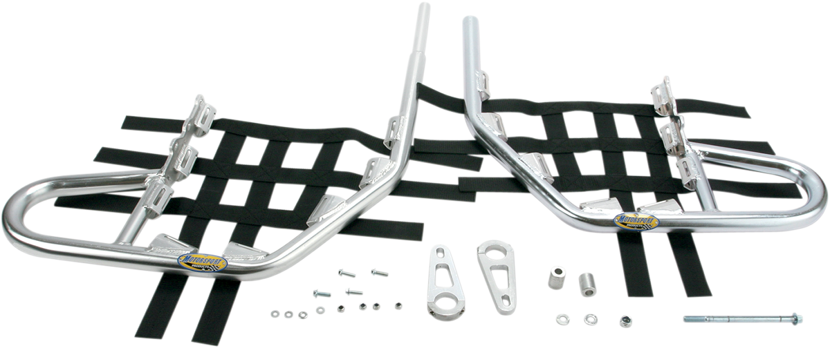 MOTORSPORT PRODUCTS Nerf Bars - Raptor 350 - Silver 81-3301