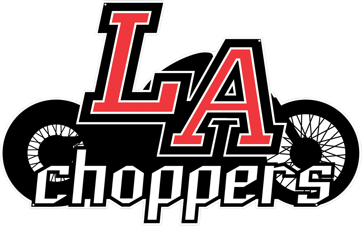 LA CHOPPERS Metal Sign 9904-0977