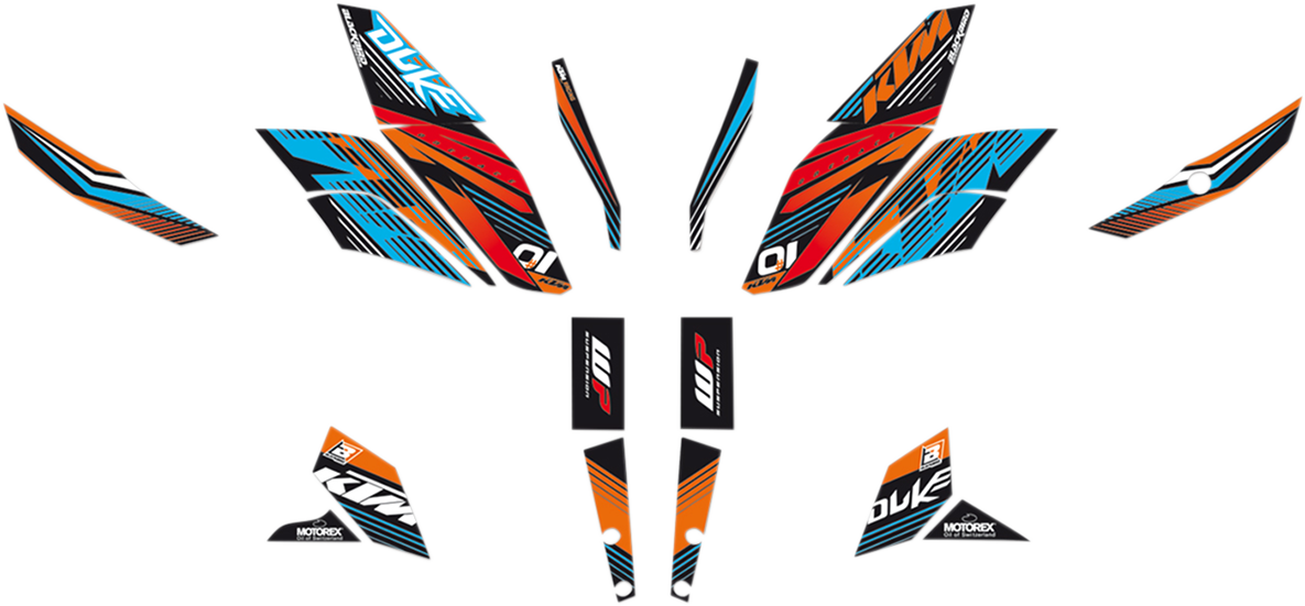 BLACKBIRD RACING One Race Graphics Kit - KTM Duke 2544R