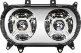 CUSTOM DYNAMICS LED Headlight - Chrome - Road Glide CD-RG-H-C