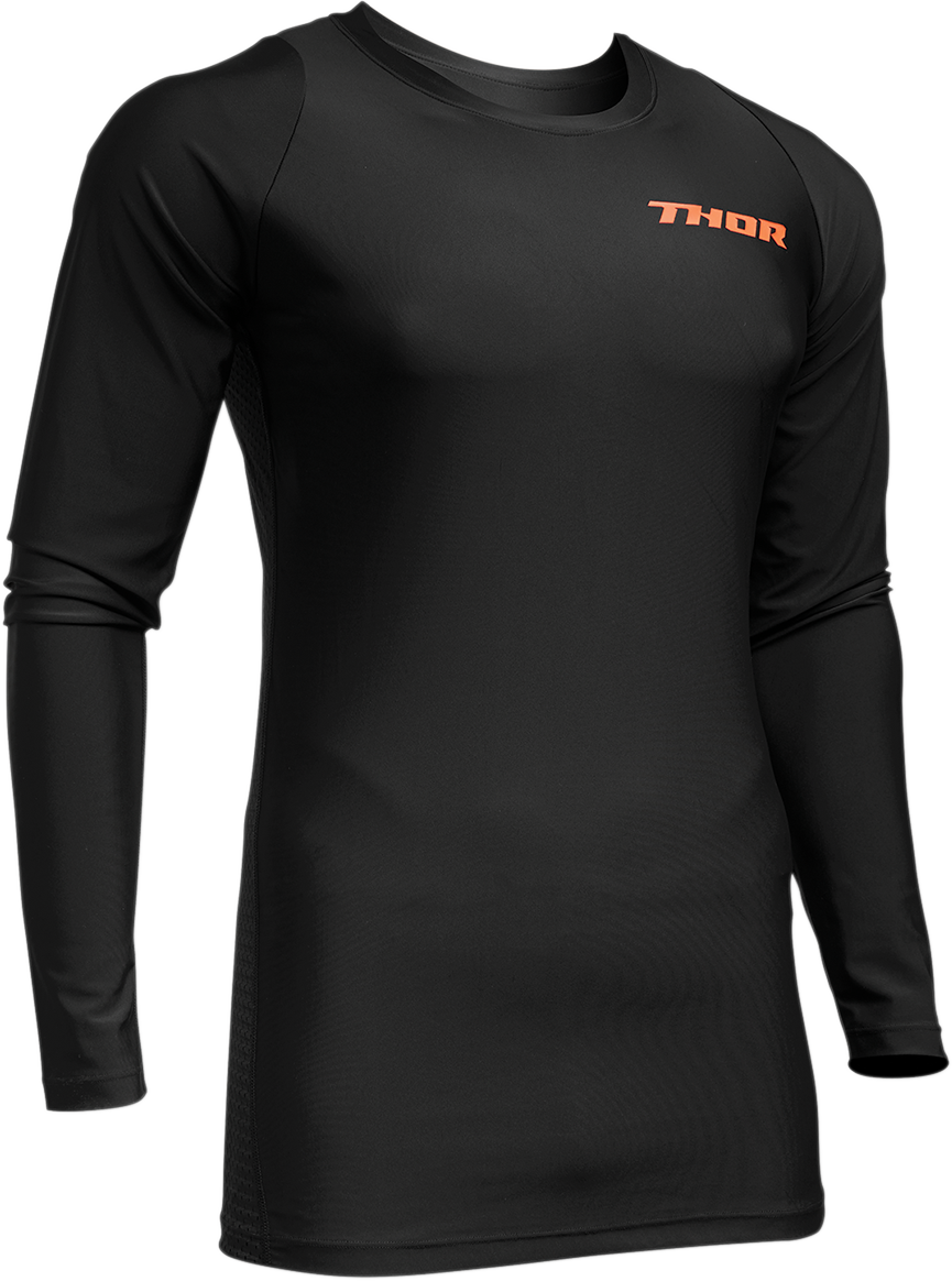 THOR Long Sleeve Comp Shirt - Black - L/XL 2940-0388