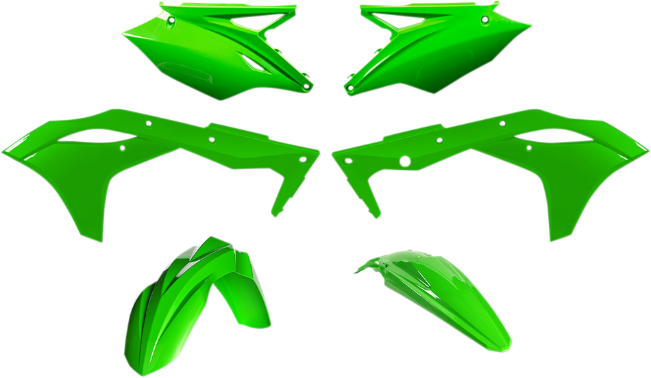 ACERBIS Standard Replacement Body Kit - Fluorescent Green 2630620235
