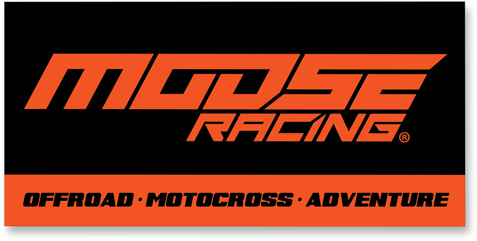 MOOSE RACING Shop Banner - 4' 9905-0065