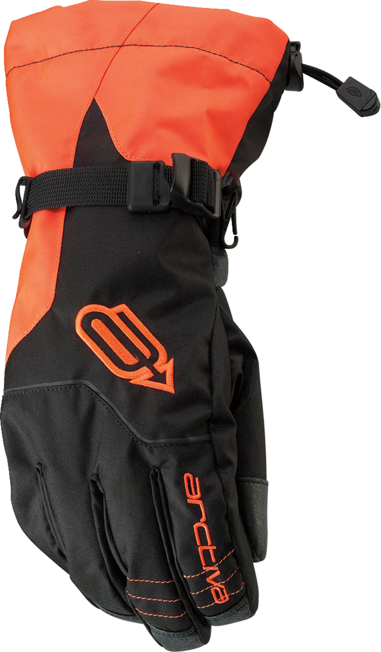 ARCTIVA Pivot Gloves - Black/Orange - Small 3340-1422