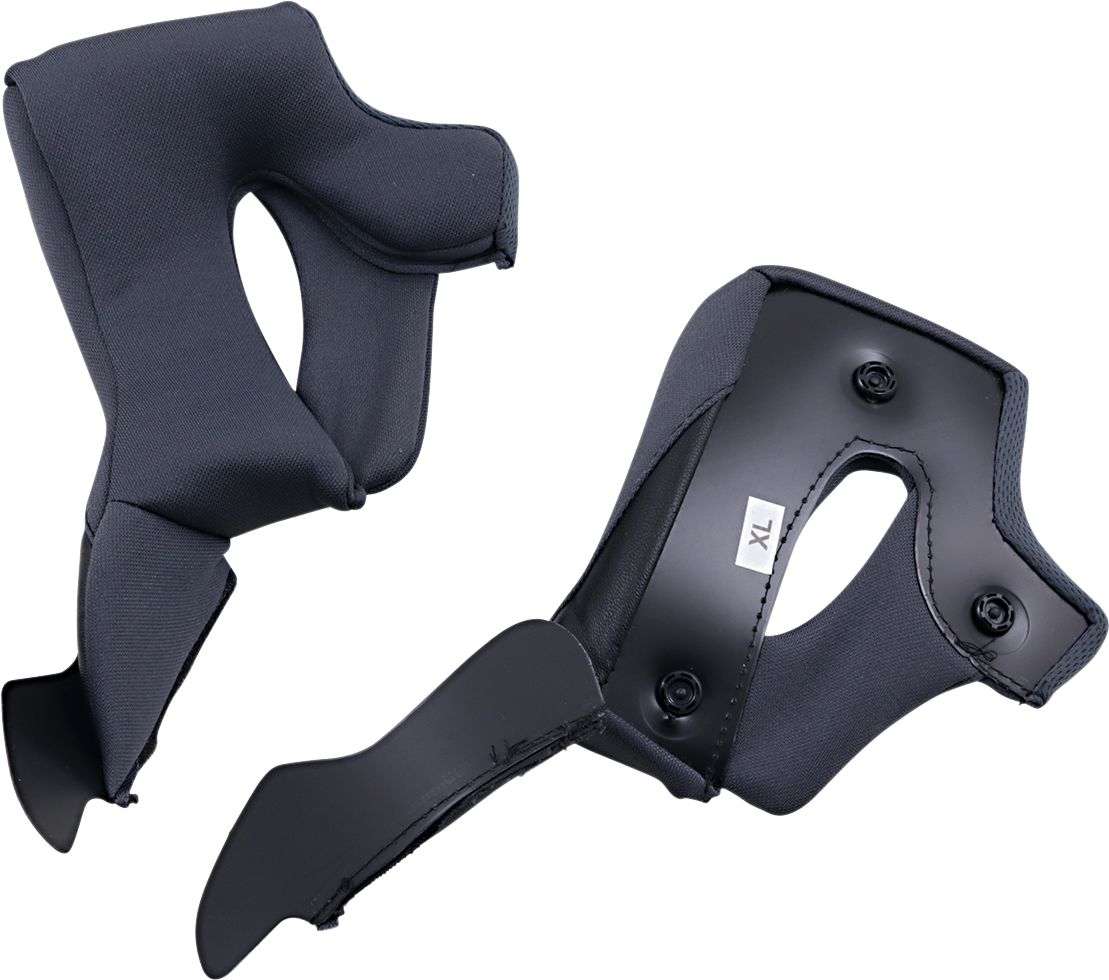 Z1R Warrant Cheek Pads - Black - XL 0134-2687