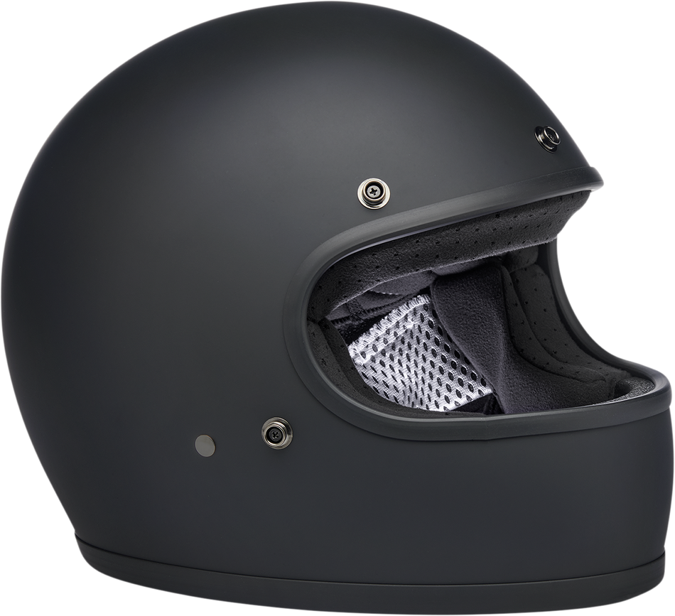 BILTWELL Gringo Helmet - Flat Black Factory - Small 1002-638-102