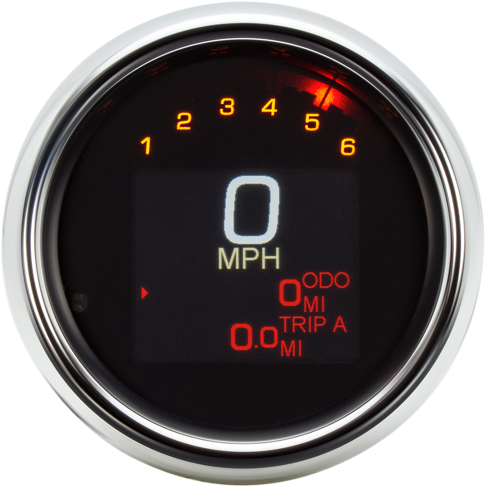 DAKOTA DIGITAL Tank Speedometer - Chrome Bezel - 3-3/8" - '94-'03 MLX-3000