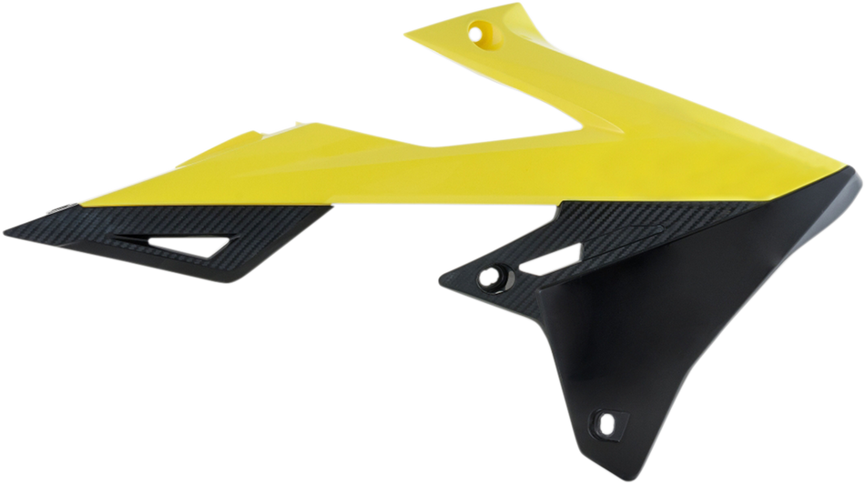 ACERBIS Radiator Shrouds - Yellow/Black 2686491017
