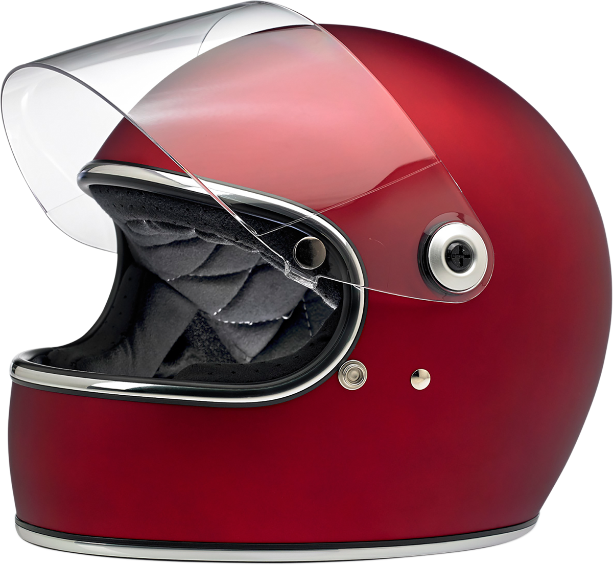 BILTWELL Gringo S Helmet - Flat Red - XS 1003-206-101