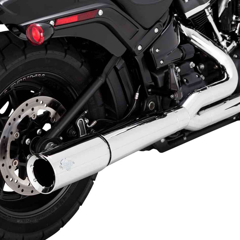 VANCE & HINES Pro Pipe Exhaust System - Chrome Softail  17387