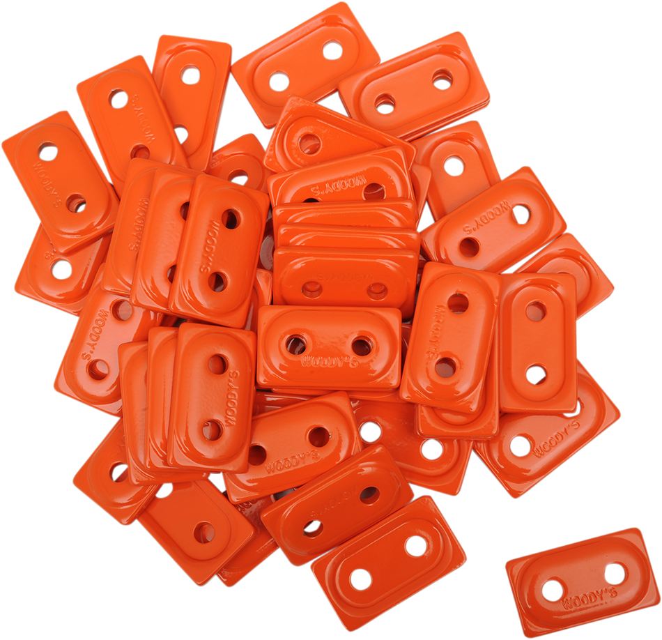 WOODY'S Support Plates - Orange - 48 Pack ADD2-3805-B