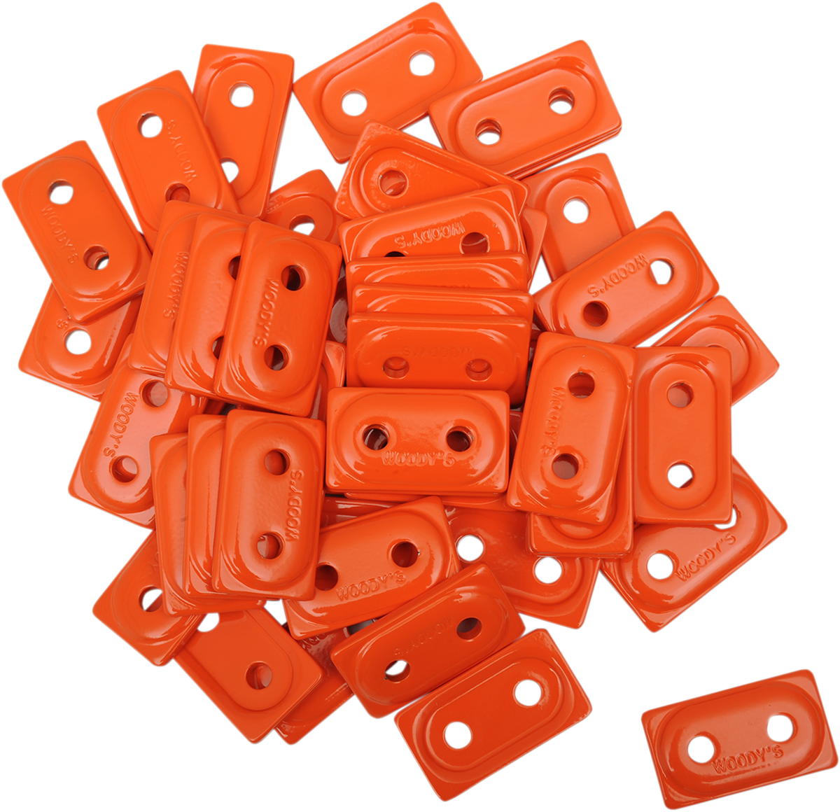 WOODY'S Support Plates - Orange - 48 Pack ADD2-3805-B