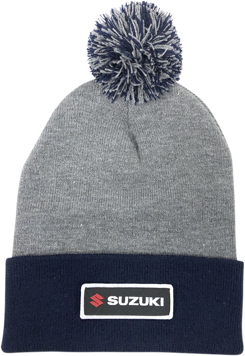 FACTORY EFFEX Suzuki Pom Beanie - Navy 23-86402