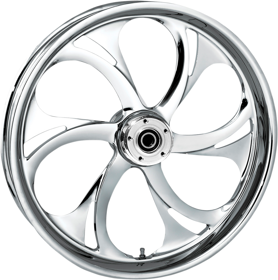 RC COMPONENTS Recoil Rear Wheel - Single Disc/No ABS - Chrome - 16"x3.50" - '02-'07 FLT 16350-9174-105C