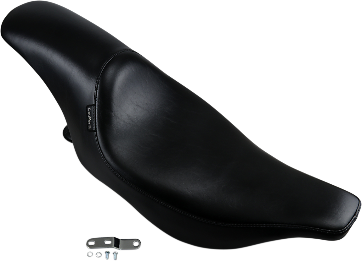 LE PERA Silhouette Full-Length Seat - Smooth - Black - FLH/FLT '02-'07 LGH-867