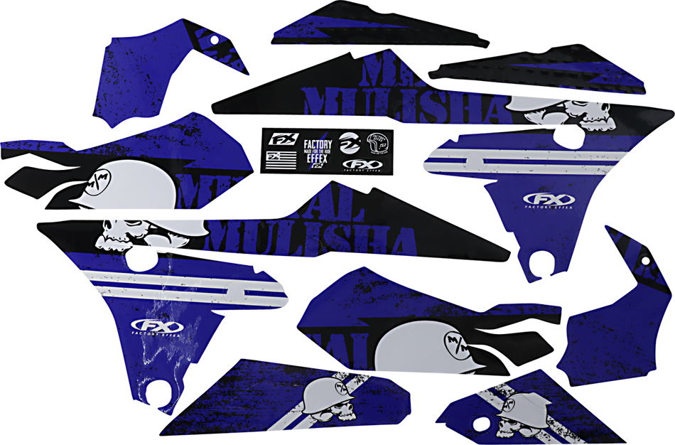 FACTORY EFFEX Metal Mulisha Graphic Kit - Yamaha 23-11232