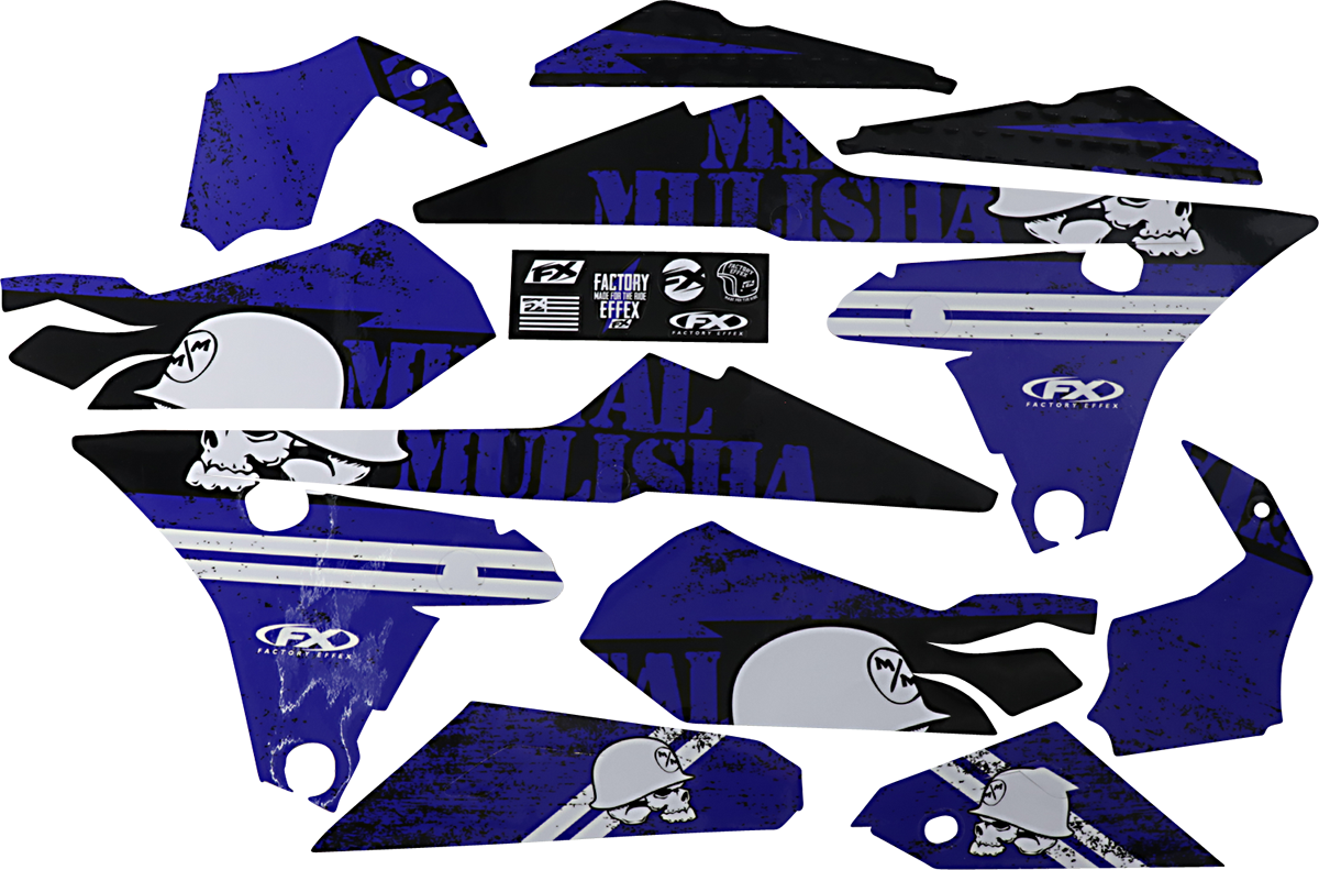 FACTORY EFFEX Metal Mulisha Graphic Kit - Yamaha 23-11232