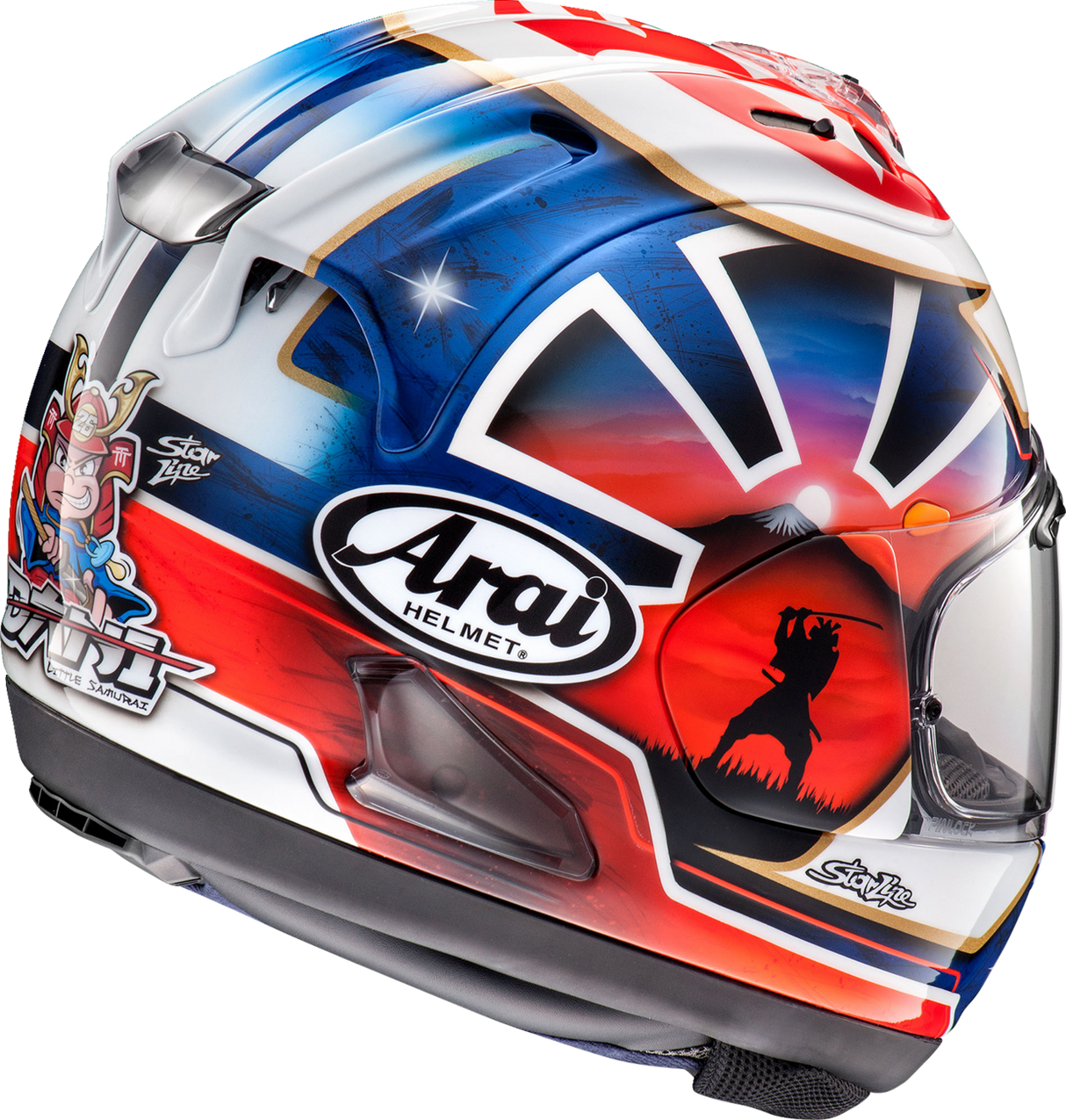 ARAI Corsair-X Helmet - Dani Samurai-2 - Blue - Small 0101-15774