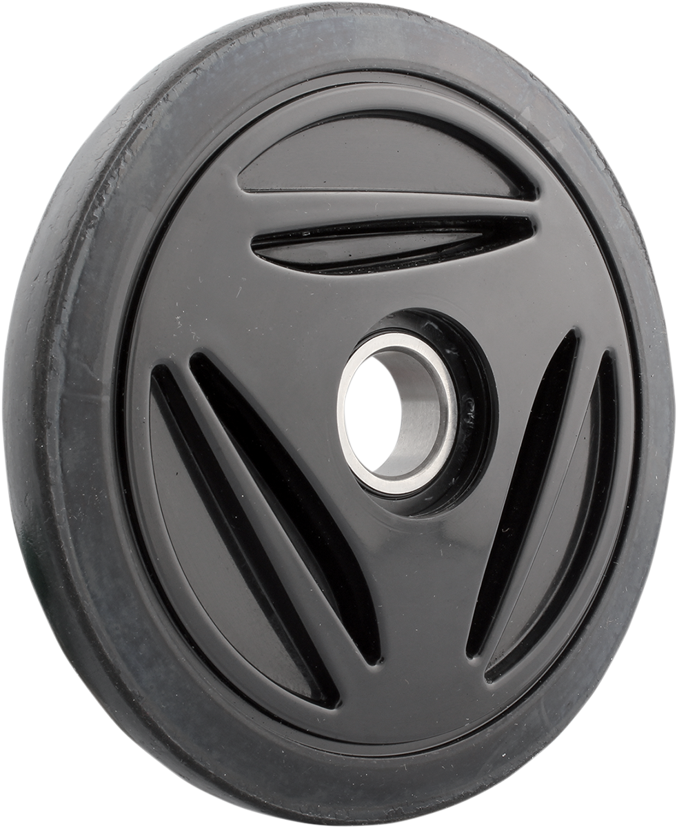 KIMPEX Idler Wheel with Bearing 6205-2RS - Black - Group 10 - 165 mm OD x 1" ID 298927