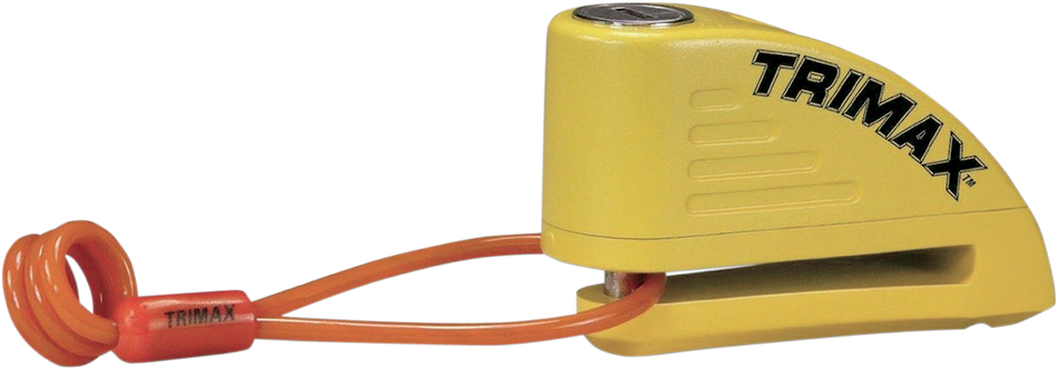 TRIMAX Alarm Disc Lock - Yellow TAL88YL 4010-0185