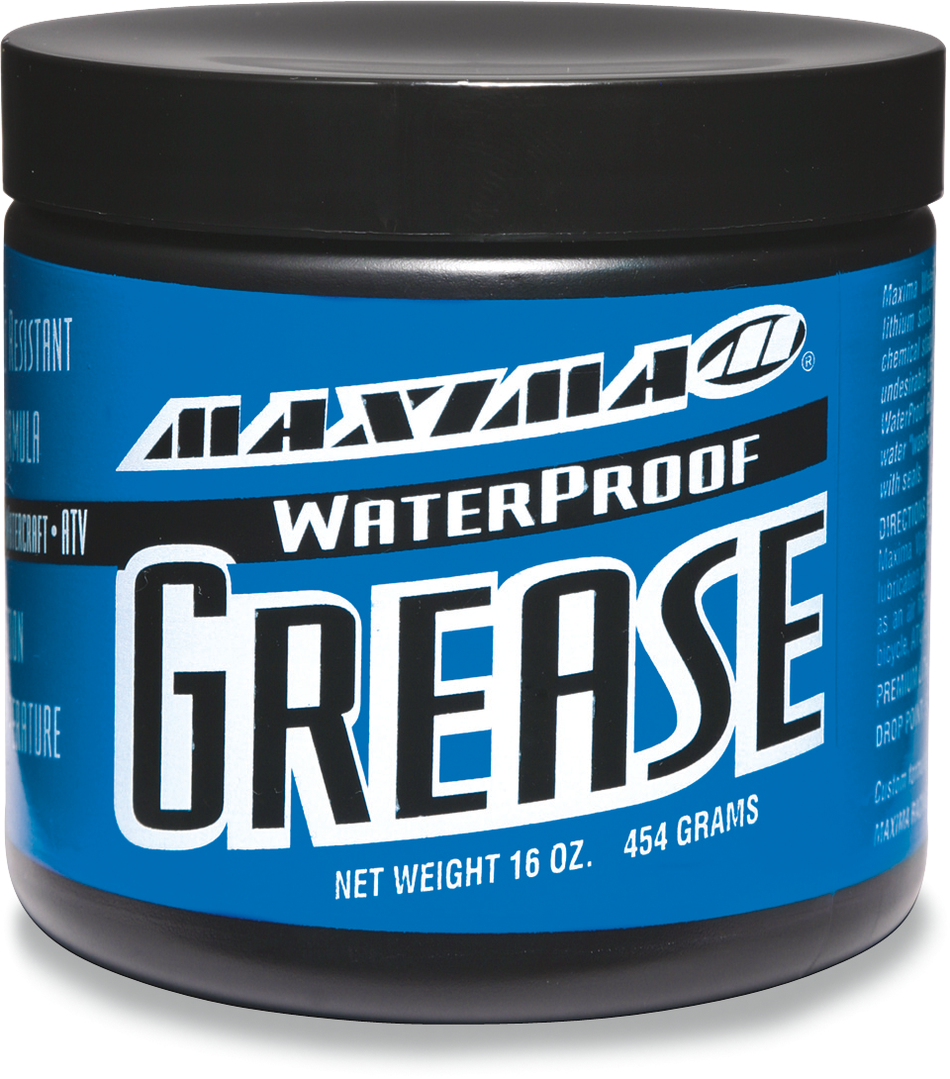 MAXIMA RACING OIL Waterproof Grease Tub - 16 oz. net wt. 80916