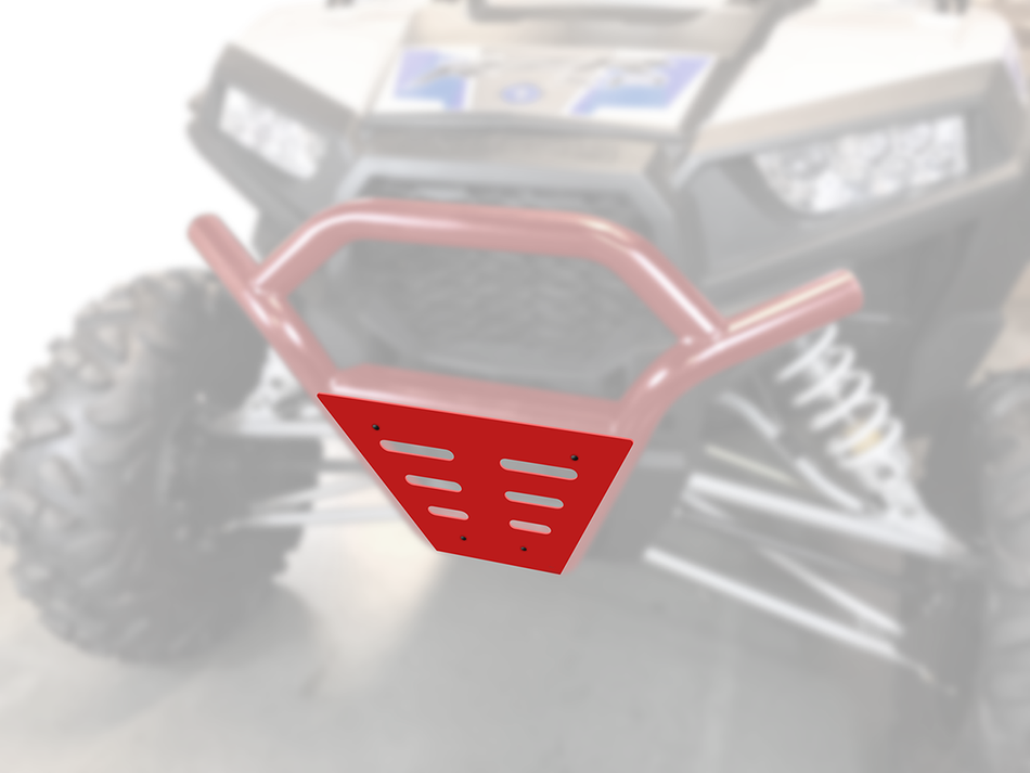 MOOSE RACING Front Bumper Guard - Red - RZR 1013-RE