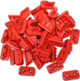 STUD BOY Double Backer Plates - Red - For Single Ply - 48 Pack 2522-P2-RED