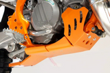 AXP RACING Xtrem Skid Plate - Orange - KTM AX1484