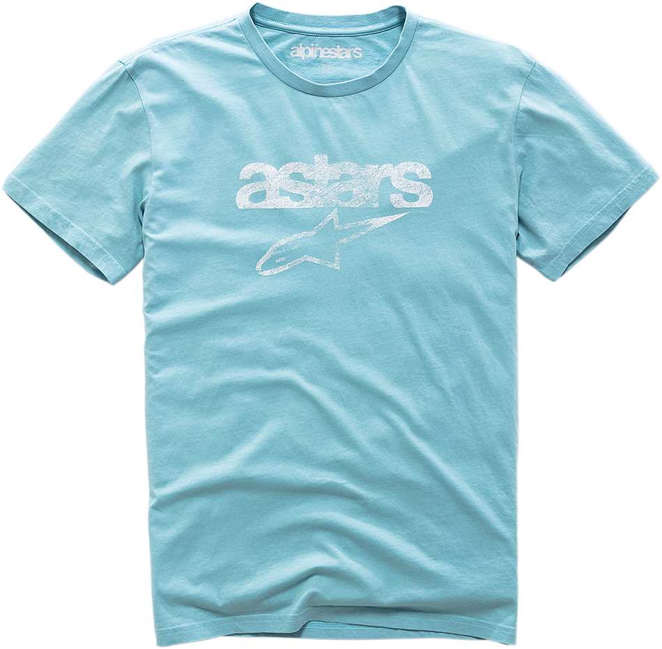 Camiseta ALPINESTARS Heritage Blaze Premium - Azul descolorido - 2XL 12107300290762X 