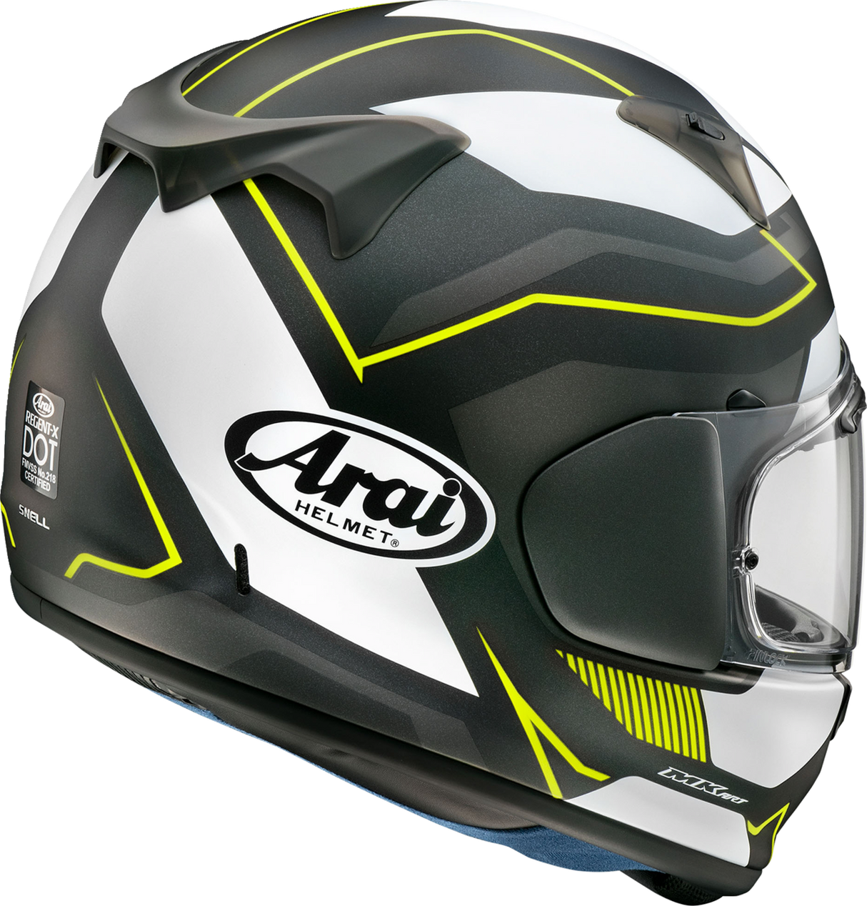 ARAI Regent-X Helmet - Sensation - Yellow Frost - Large 0101-15849