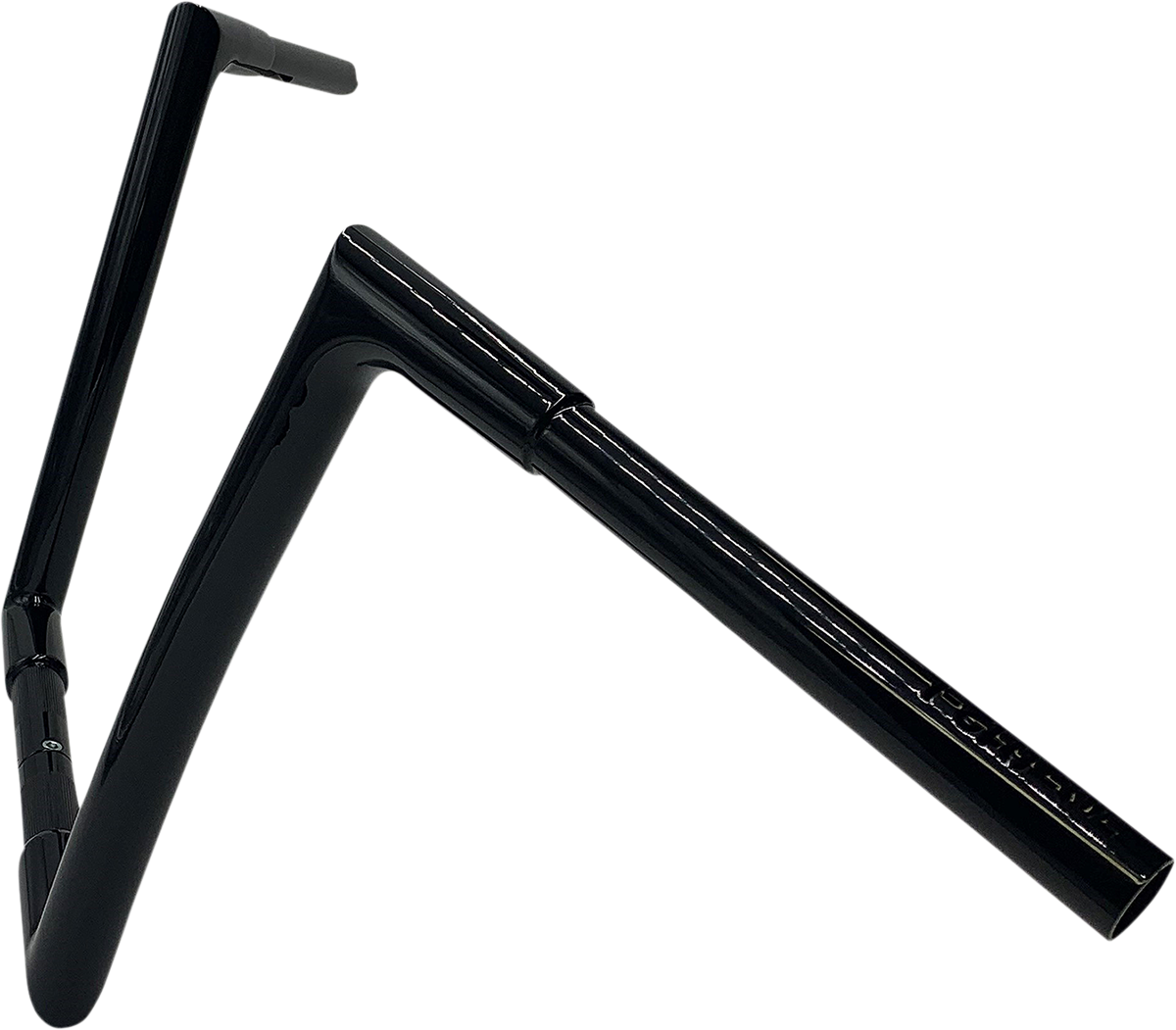 FAT BAGGERS INC. Handlebar - Flat Top - 12" - Black 707012-B