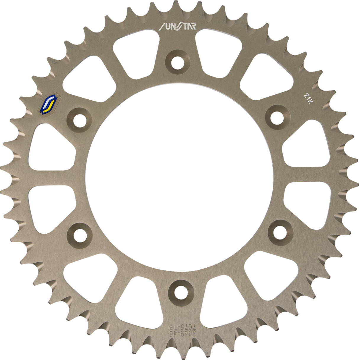 SUNSTAR SPROCKETS Rear Sprocket - 46 Tooth - Honda 5-355946