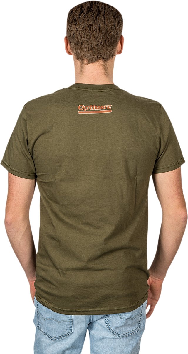 TECMATE Optimate Dirt Therapy T-Shirt - Military Green - XL TA-240MG