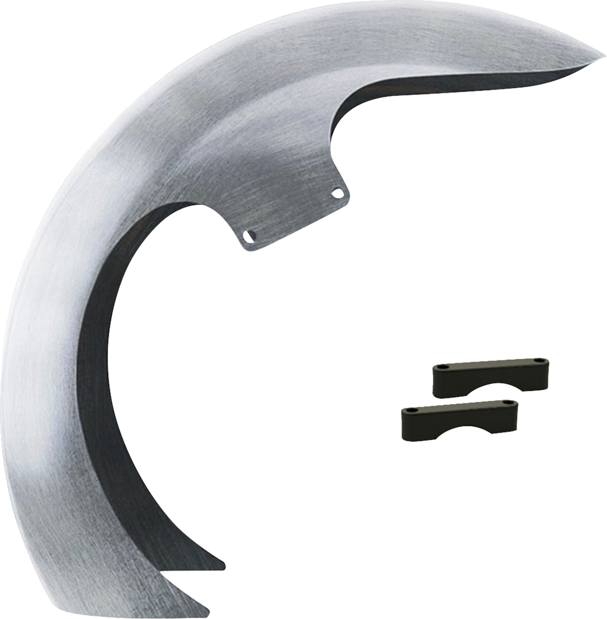 PAUL YAFFE BAGGER NATION DEI Front Fender - 26" Wheel - With Black Adapters DEI26-13E-B