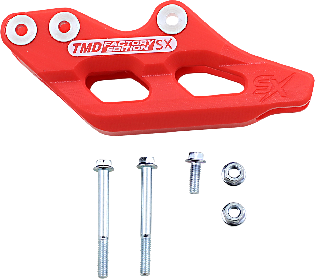 T.M. DESIGNWORKS Chain Guide - Honda - Red HOCG-SX5-RD