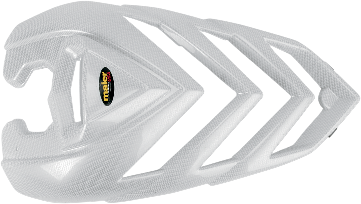 MAIER Hood Cover - YFM700R - White Carbon Fiber 19006-31