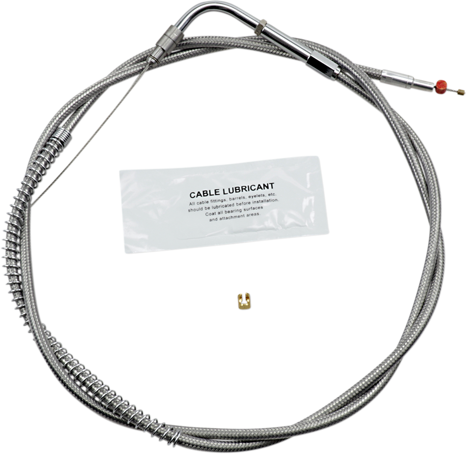 Cable del acelerador BARNETT - +8" - Acero inoxidable 102-30-30020-8 