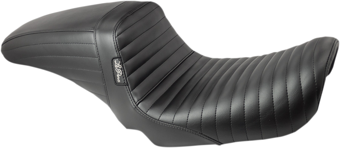 LE PERA Kickflip Seat - Pleated - Black - FXD '04-'05 LF-591PT