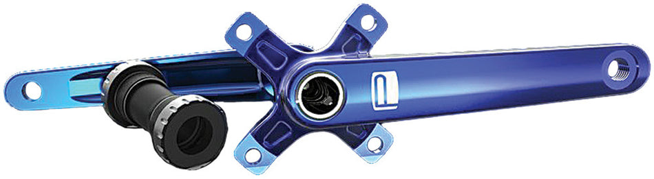PROMAX Cf 2-Piece Crank Set Blue 165mm CK3625