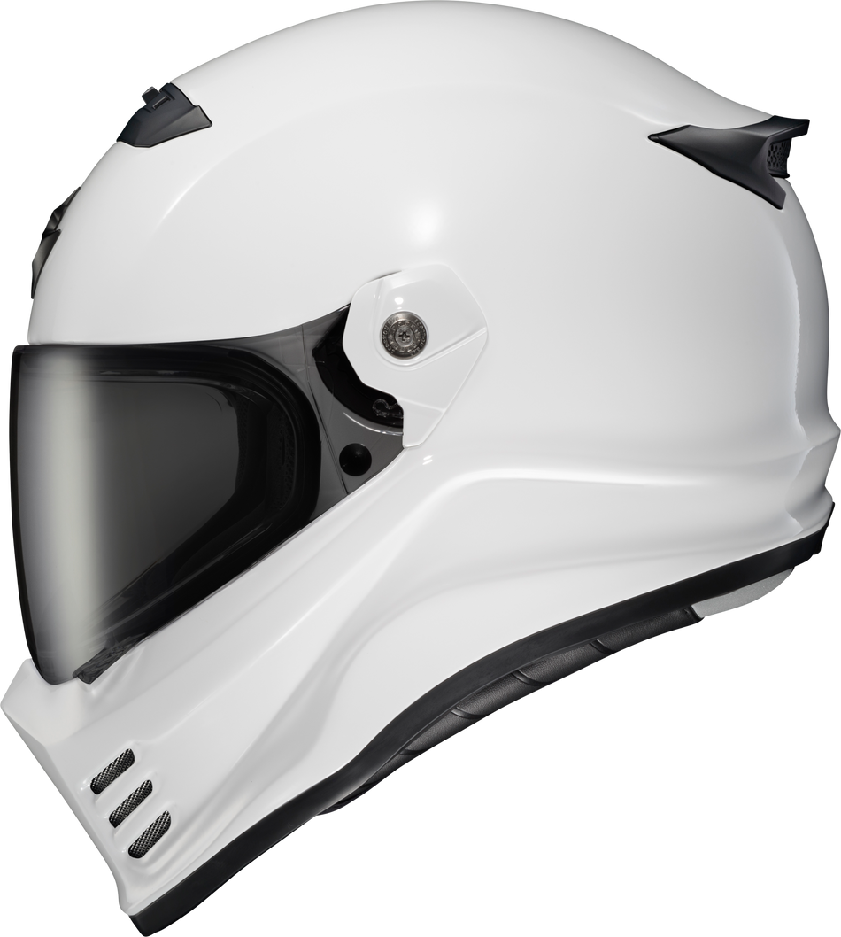 SCORPION EXO Covert Fx Full Face Helmet Gloss White 3x CFX-0058