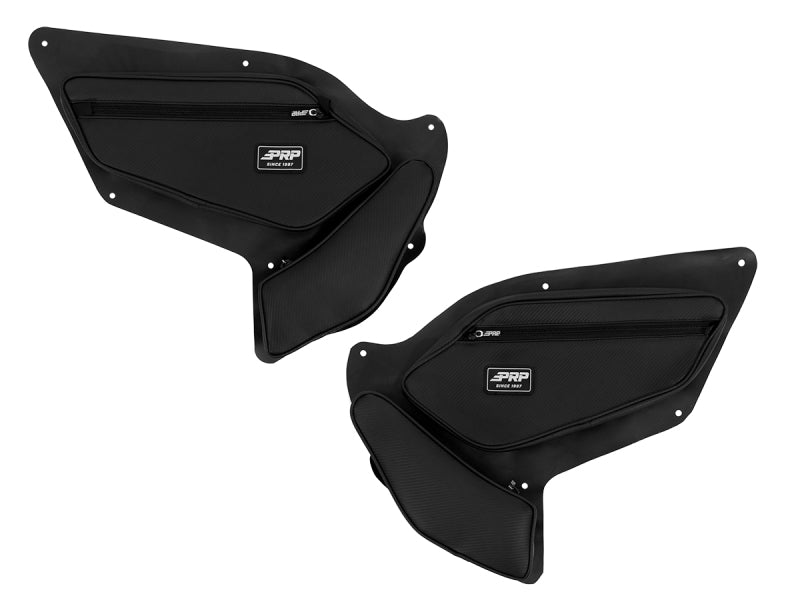 PRP Polaris RZR PRO XP/PRO R/Turbo R Front Door Bags with Knee Pad (Pair) E97-210