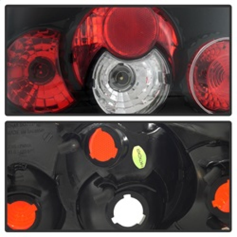 Spyder Toyota Corolla 93-97 Euro Style Tail Lights Black ALT-YD-TC93-BK 5007407