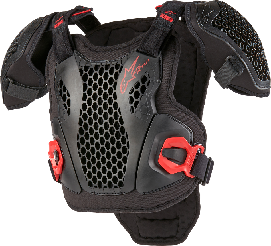 ALPINESTARS Bionic Action Youth Chest Protector Blk/Red Lg/Xl 6740424-13-LXL
